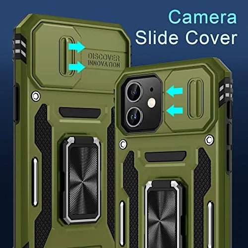 Close look at the DEERLAMN Case for iPhone 11 with Slide Camera Cover+Screen Protector(2 build quality