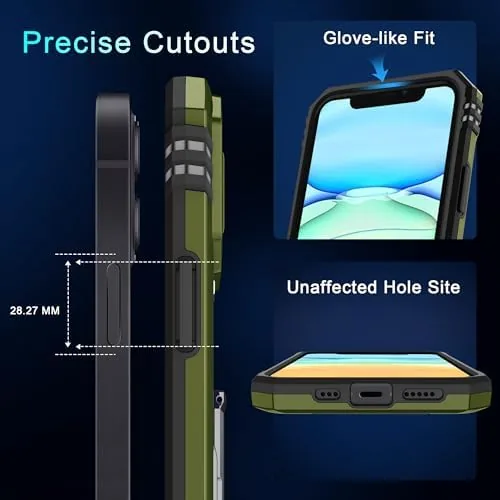 The DEERLAMN Case for iPhone 11 with Slide Camera Cover+Screen Protector(2 compared in context