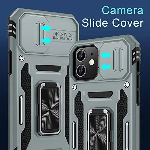 Close look at the DEERLAMN Case for iPhone 11 with Slide Camera Cover+Screen Protector(2 build quality