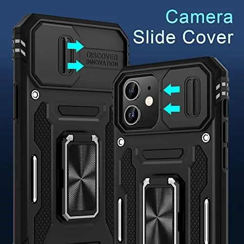Close look at the DEERLAMN Case for iPhone 11 with Slide Camera Cover+Screen Protector(2 build quality