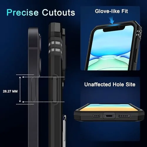 The DEERLAMN Case for iPhone 11 with Slide Camera Cover+Screen Protector(2 compared in context