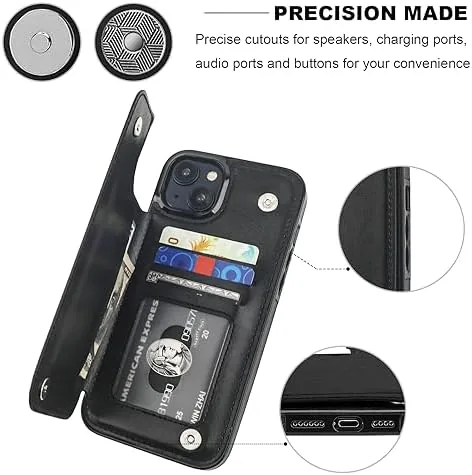 The ONETOP for iPhone 15 Plus Wallet Case with Credit Card compared in context