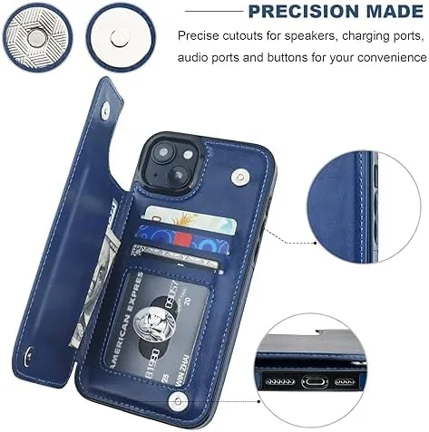 The ONETOP for iPhone 15 Plus Wallet Case with Credit Card compared in context