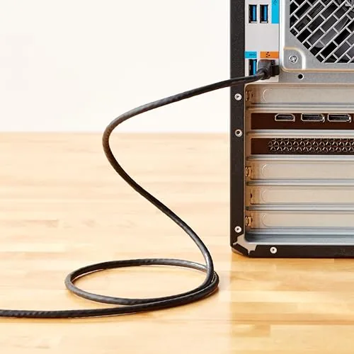 Testing the Amazon Basics RJ45 Cat-6 Ethernet Patch Cable, 1Gpbs Data Transfer over two weeks
