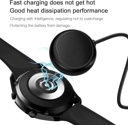 The Watch Charger Compatible for Samsung Galaxy Watch 9/8/8 Classic, 7/6/Ultra in real use