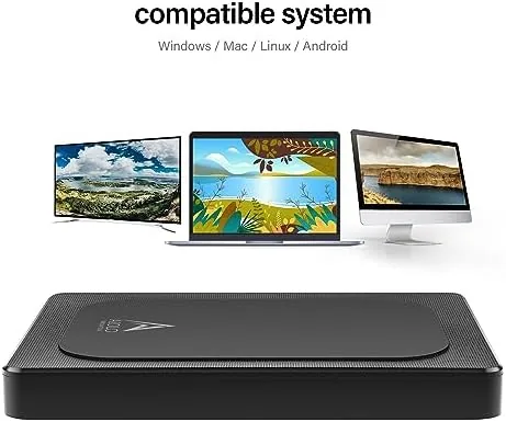 Detail shot of the Aiolo Innovation 500GB External Hard Drive Ultra Slim Portable HDD-USB features