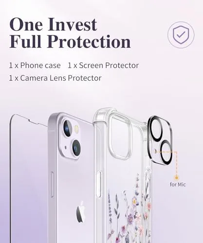 Testing the GVIEWIN for iPhone 14 Case Floral, Screen Protector & Camera over two weeks