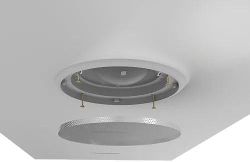 The Splin Ceiling Speaker Mount for Alexa Echo Dot & HomePod in real use