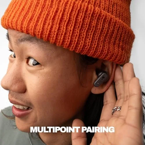 Another view of the Skullcandy Dime 3 Wireless In-Ear Bluetooth Earbuds - True Black
