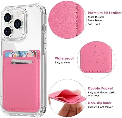 The Fulgamo Phone Wallet Stick on,Card Holder for Phone Case,Phone Card compared in context