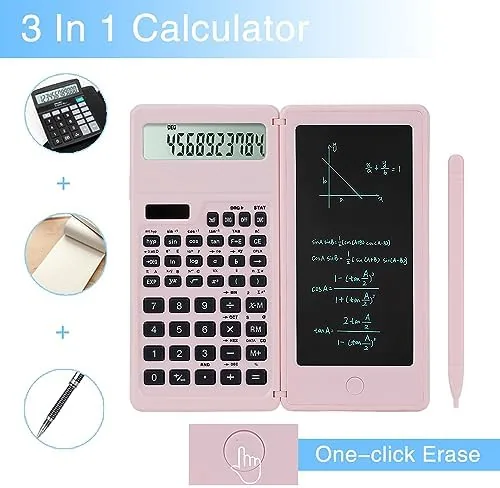 Close look at the LveSunny Scientific Calculators for Middle School & High School, Solar build quality