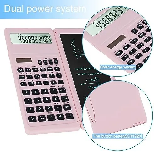 The LveSunny Scientific Calculators for Middle School & High School, Solar in real use