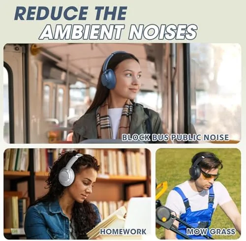 Testing the BERIBES Hybrid Active Noise Cancelling Headphones Wireless Over Ear 70Hours over two weeks
