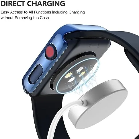 The Misxi Case with Screen Protector for 38mm Apple Watch Series in real use