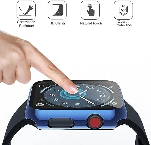 Another view of the Misxi Case with Screen Protector for 38mm Apple Watch Series