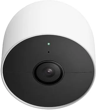 Close up of the Nest Cam Battery flat wall mount