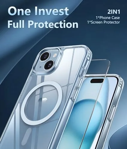 The FNTCASE clear case beside a thin shell and a chunky armor case
