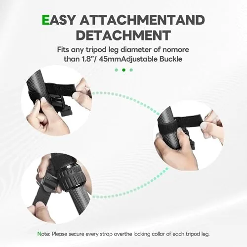 The FANAUE TS-01 Tripod Stone Bag, Fit for Most, Heavy Duty in real use