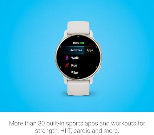 The sleep score screen on the watch showing sleep stages across the night