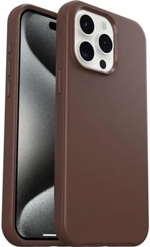 The Chocolate BAR case on a desk in soft light showing the warm brown finish