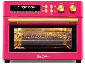 VAL CUCINA 26.3 QT Limited Edition Happy Pink Infrared Heating Air Fryer Toaster Oven Review: Tested and Rated