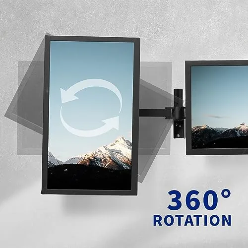 The VIVO Premium Dual 21 to 32 inch LCD LED Monitor in real use