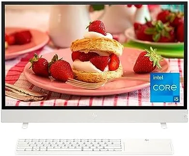 HP Envy Move all-in-one PC on a kitchen counter