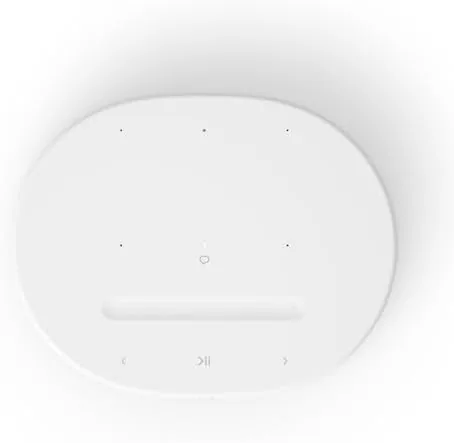 The Sonos Move 2 - White - Wireless Portable Bluetooth Speaker in real use