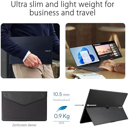 The monitor running a work session on a train tray table