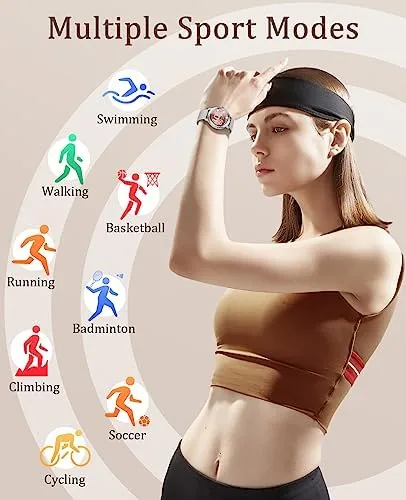 The Smart Watch for Men Women(Answer/Make Call), Bluetooth Smartwatches for iPhone in real use