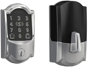Schlage Encode Plus Smart WiFi Deadbolt Lock, Tap to Unlock, Bright Chrome | Keyless Review: Tested and Rated