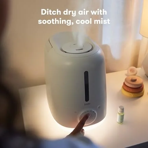 Close look at the Frida Baby 3-in-1 XL Top Fill Cool Mist Humidifier for build quality