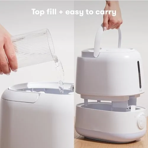 The Frida Baby 3-in-1 XL Top Fill Cool Mist Humidifier for in real use