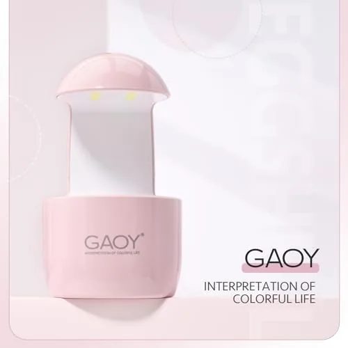 The GAOY Mini UV Light for Gel Nails, Small LED Nail compared in context