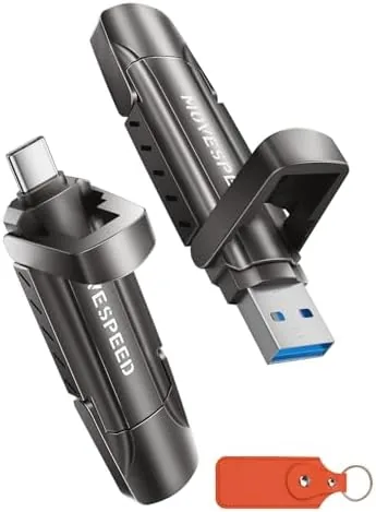 Overview of the MOVE SPEED 1TB Flash Drive, External SSD with 1000MB/s Read
