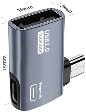 The AreMe 4 Pack 90 Degree OTG Cable Adapter for Fire compared in context