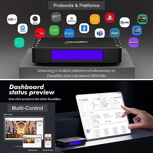Testing the ZowieBox, 4K HDMI NDI Video Encoder/Decoder, HDMI NDI over two weeks