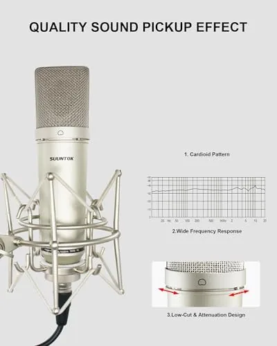 TM87KB microphone cable and XLR connector