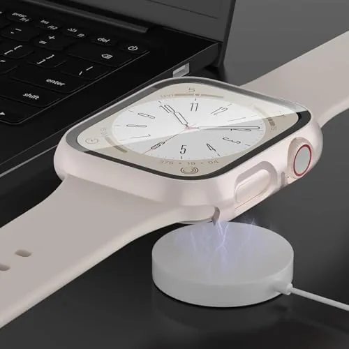 Another view of the 6-Pack Case with Tempered Glass Screen Protector Compatible with Apple
