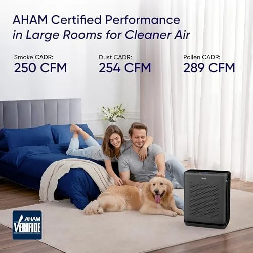 The LEVOIT Air Purifiers for Home Large Room Up to 1875 in real use