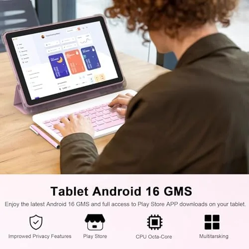 Close look at the CUPEISI Android 16 Tablet 10 Inch, 20GB RAM+128GB ROM/ 2TB build quality