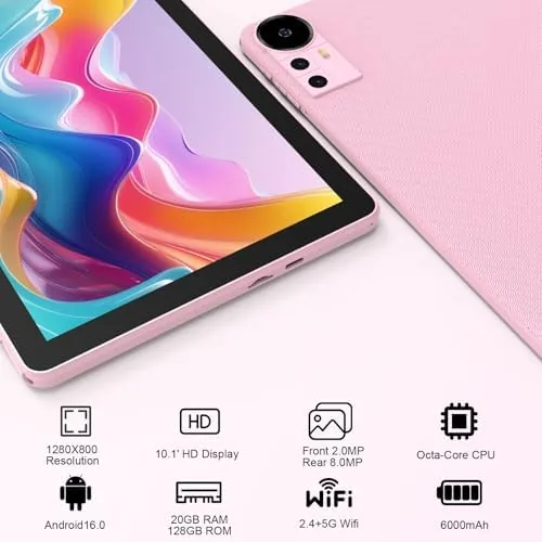 The CUPEISI Android 16 Tablet 10 Inch, 20GB RAM+128GB ROM/ 2TB in real use