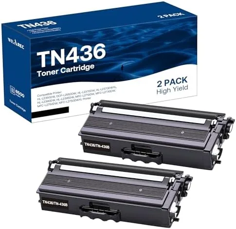 WEAREC Compatible Toner Cartridge Replacement for Brother TN436 TN436BK TN433 TN431 for Brother HL-L8260CDW Review: Tested and Rated