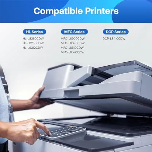 Close look at the WEAREC Compatible Toner Cartridge Replacement for Brother TN436 TN436BK TN433 build quality