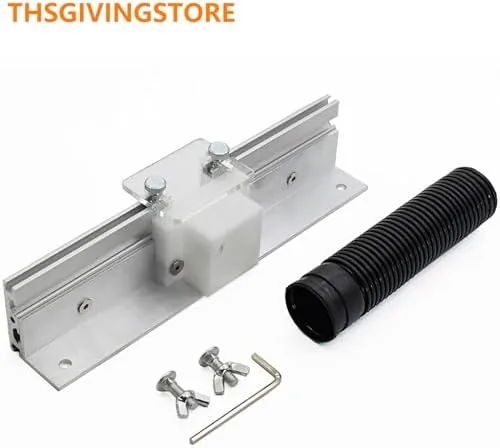 Another view of the Router Table Insert Plate, 9.4x7.9x0.2 Inch Aluminum Alloy Woodworking Router
