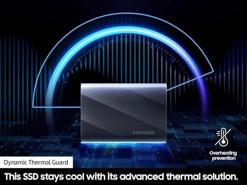 The SAMSUNG T9 Portable SSD 4TB, USB 3.2 Gen 2x2 External in real use