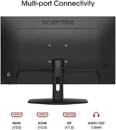 The Sceptre Prime 24-inch Gaming Monitor 100Hz 1ms DisplayPort HDMI x2 in real use