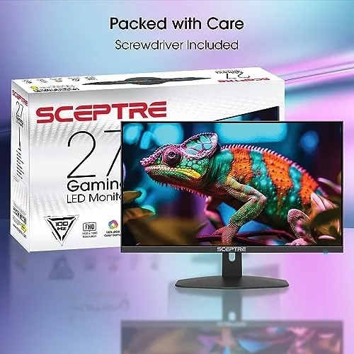 An on-screen game showing smooth motion with FreeSync engaged