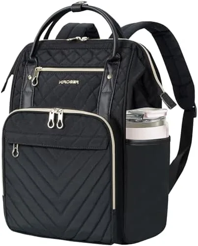 KROSER Laptop Backpack 17" Stylish Backpack Work Bag for Men/Women-Quilted | Water Repellent Casual Review: Tested and Rated
