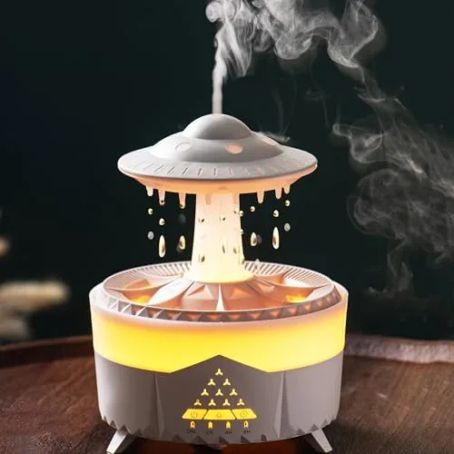 Testing the Raindrop Humidifier for Bedroom, 350ml Cool Mist Humidifier with Essential over two weeks